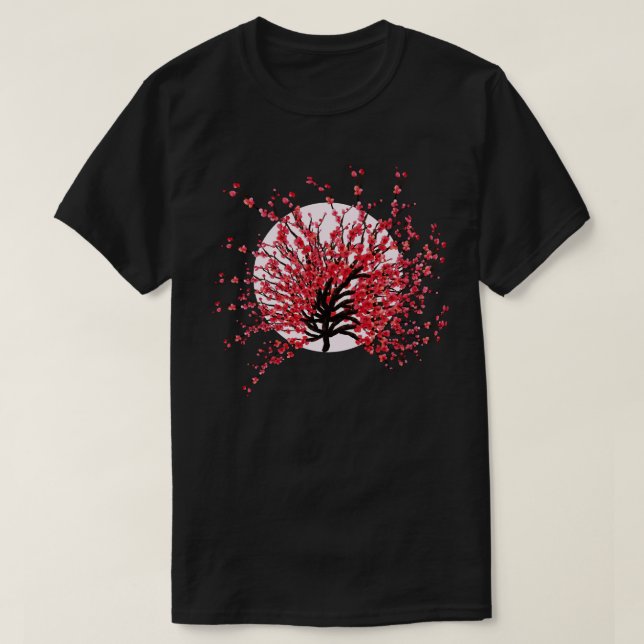 T Shirts Cherry Blossom sakura Japan (Design vorne)