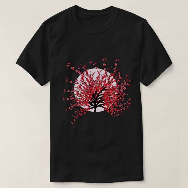 T Shirts Cherry Blossom sakura Japan (Design vorne)