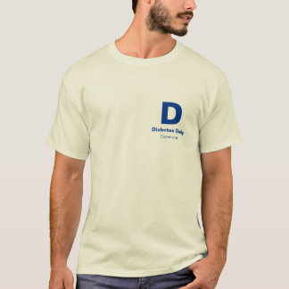 T-Shirts der Diabetes-die täglichen helle