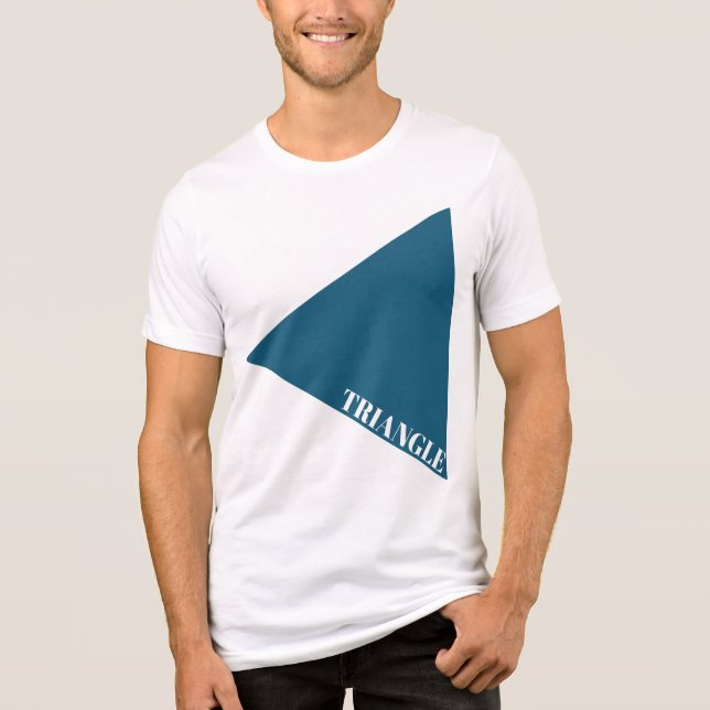 T-Shirts - Dreieck Abstrakt (Vorderseite)