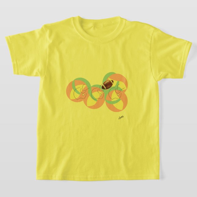 T-shirts : Football In Motion . (Ablage )