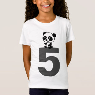 T-Shirts für 5-jährige Pandas