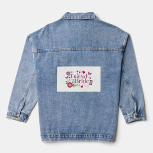 T-Shirts für die Brautjungfern oder Freundinnen de Jeansjacke