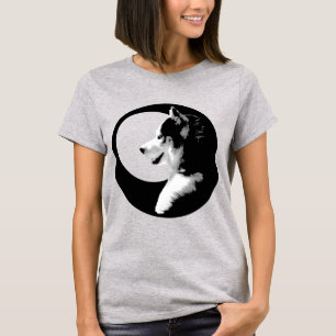 T-Shirts für Frauen Husky Sport Tee Husky Malamute