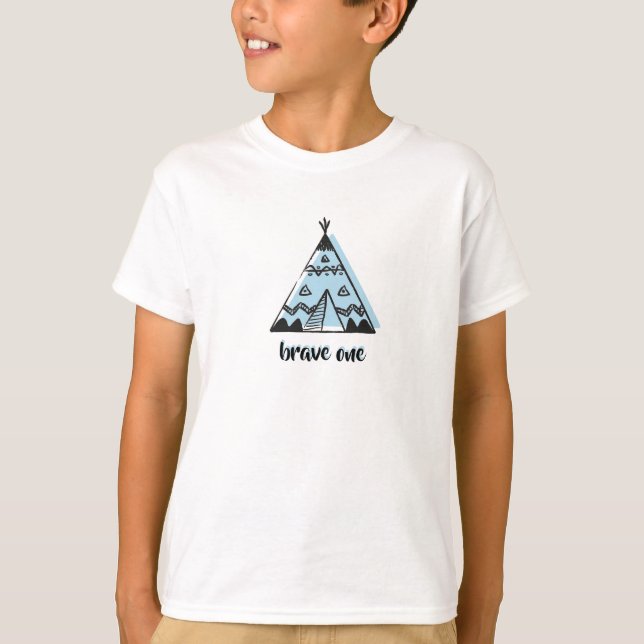 T-Shirts für Kinder - Der Tapfere (Vorderseite)