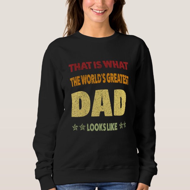 T-Shirts für Männer, so sieht der beste Papa der W (Vorderseite)