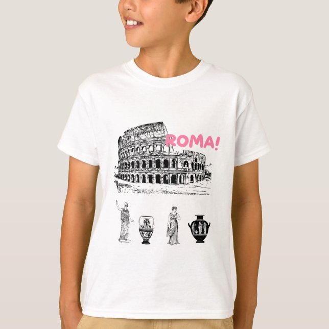 T-Shirts Kinder ROMA (Vorderseite)