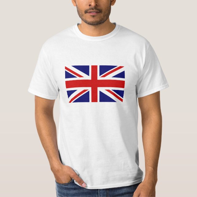 T-Shirts mit Britischer Flagge (Vorderseite)