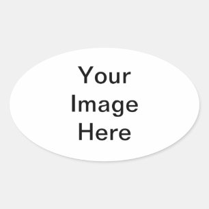 T SHIRTS OVALER AUFKLEBER