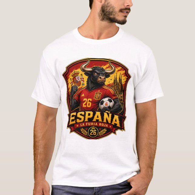 T-Shirts Spanien (Vorderseite)