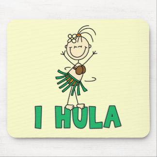T - Shirts und Geschenke des Strichmännchen-I Hula Mousepad