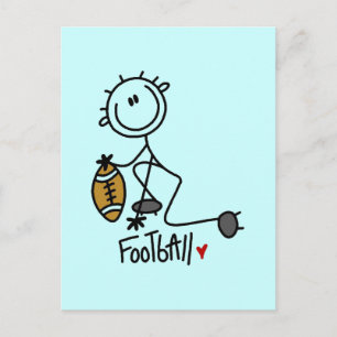 T-Shirts und Geschenke für die Liebe zum Fußball Postkarte