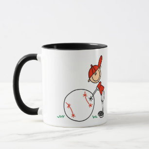 T-Shirts und Geschenke für Jungen Baseball individ Tasse