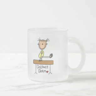 T-Shirts und Geschenke für Mädchen am Schwebebalke Mattglastasse