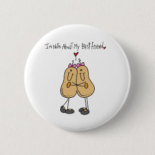 T-Shirts und Geschenke für meine beste Freundin Button