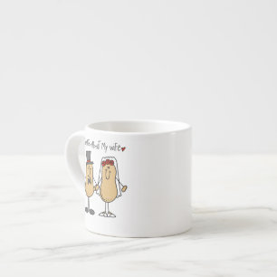 T-Shirts und Geschenke für Verrückte meiner Frau Espressotasse