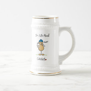 T-Shirts und Geschenke für Verrückte vom Coaching Bierglas