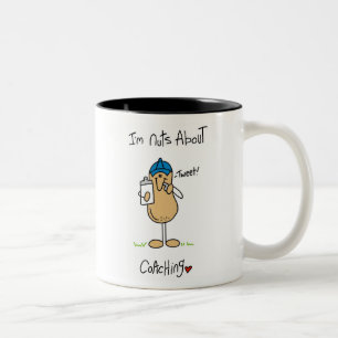 T-Shirts und Geschenke für Verrückte vom Coaching Zweifarbige Tasse