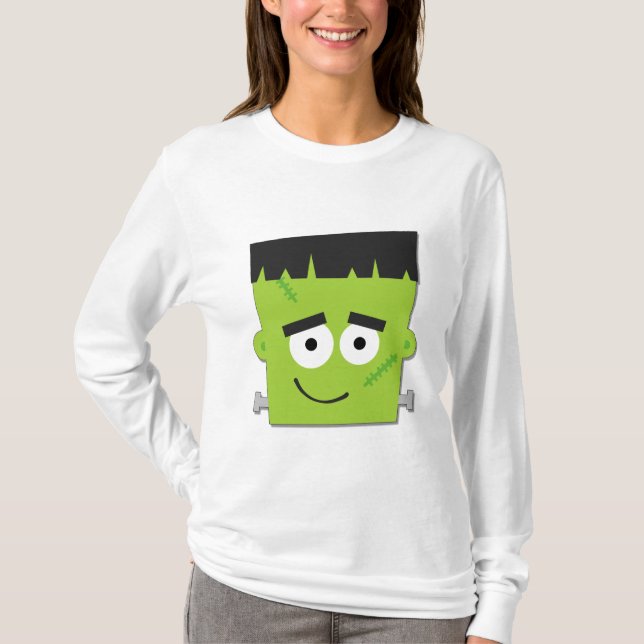 T - Shirts und Geschenke Halloweens Frankenstein (Vorderseite)