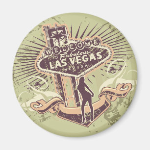 T-Shirts und Geschenke Las Vegass Nevada Magnet