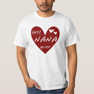 T - Shirts und Geschenke rotes Herz-beste Nanas