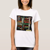 T-Shirts und T - Shirt für globale Reiserollaborat