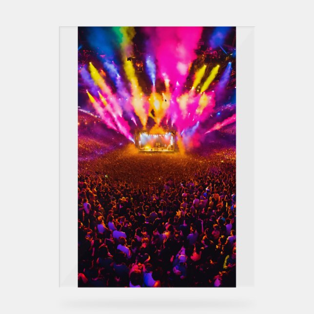 T-Shirts von morgen: kühne Designs für kühne Soule Acrylschild (Vorderseite)