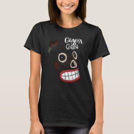 T-shirts with skull drawings
