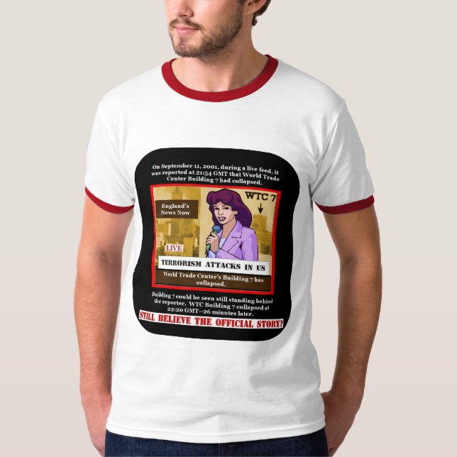 T - Shirts WTC Gebäude-7 (Vorderseite)
