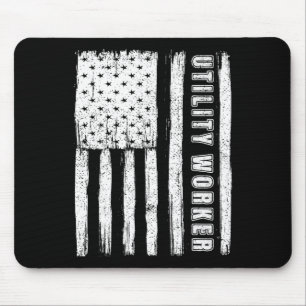 T-Shirts zum 4. Juli für Männer Amerikanische Flag Mousepad