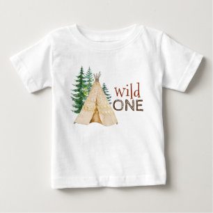 T-Shirts zum ersten Geburtstag von Wild One Baby