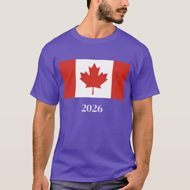 T-Shirts zur Weltmeisterschaft 2026 (Vorderseite)