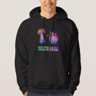 T steht für die zwölfte Klasse zurück zur Schule Hoodie