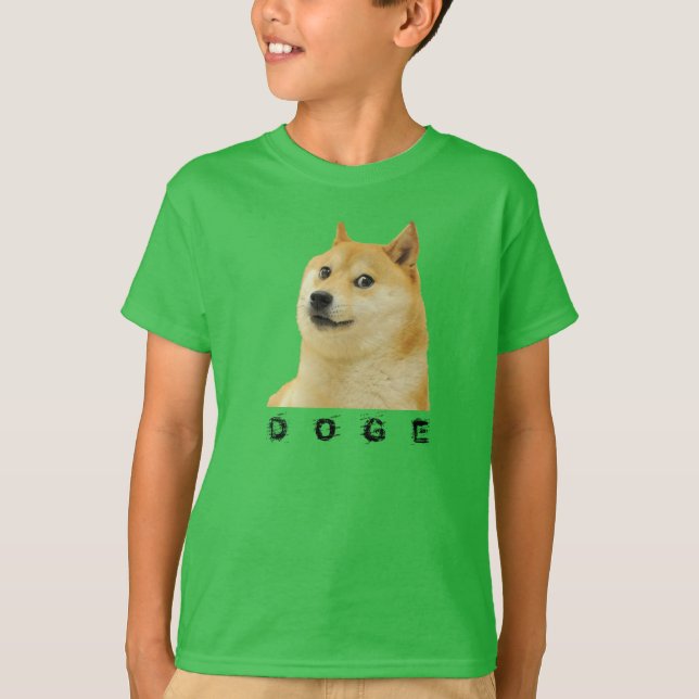 T-Stück D O G E für Kinder T-Shirt (Vorderseite)