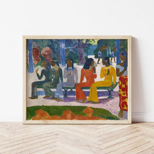 Ta Matete   Paul Gauguin Poster