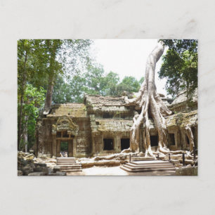 ta prohm angkor postkarte