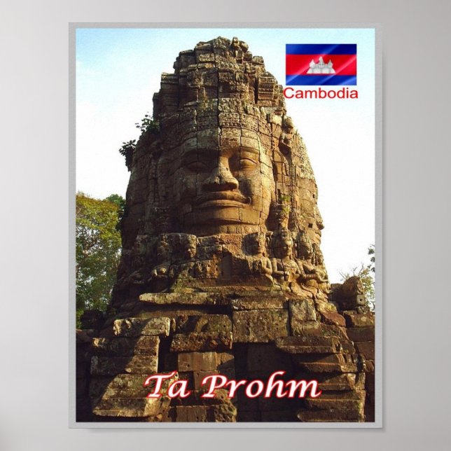 Ta Prohm - Kambodscha - Poster (Vorne)