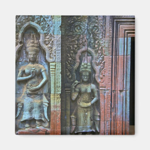 Ta Prohm Temple, Provinz Siem Reap, Kambodscha Magnet