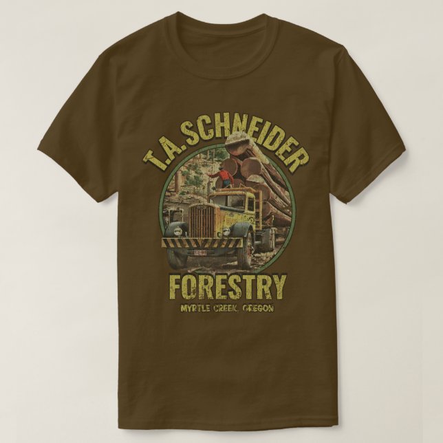 TA Schneider Forestry T-Shirt (Design vorne)