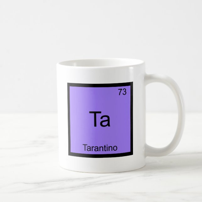 Ta - Tarantino lustiges Tasse (Rechts)