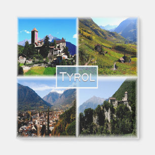 TAA001 TYROL - TrentIno Alto Adige Italy - Fridge Magnet