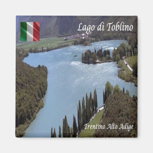TAA018 TOBLINO Lake, Italien, Kühlschrank Magnet