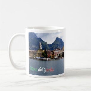 TAA025 RIVA DEL GARDA, Panorama, Kaffeetasse