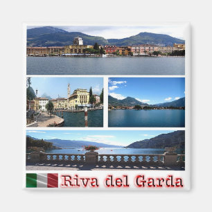 TAA027 RIVA DEL GARDA Mosaic - Italy - Fridge Magnet