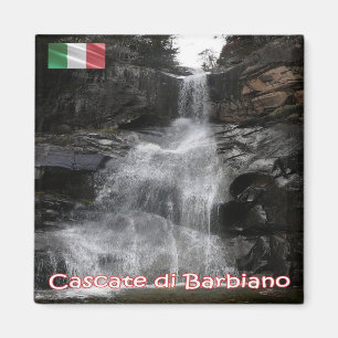 TAA054 BARBIANO WATERFALLS, Italien, Kühlschrank Magnet
