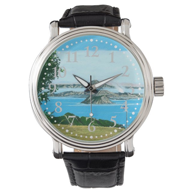 Taal Volcano Armbanduhr (Vorderseite)