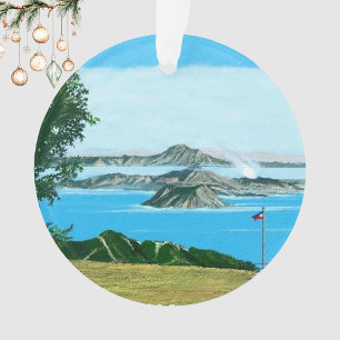 Taal Volcano Ornament