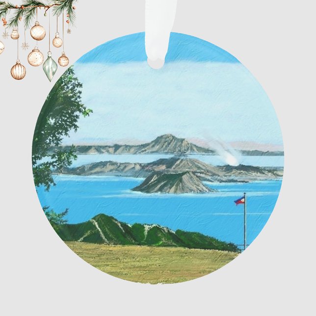 Taal Volcano Ornament (Von Creator hochgeladen)