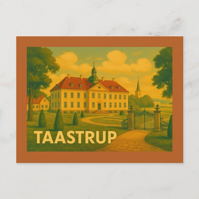 Taastrup Denmark Tower Postkarte (Vorderseite)