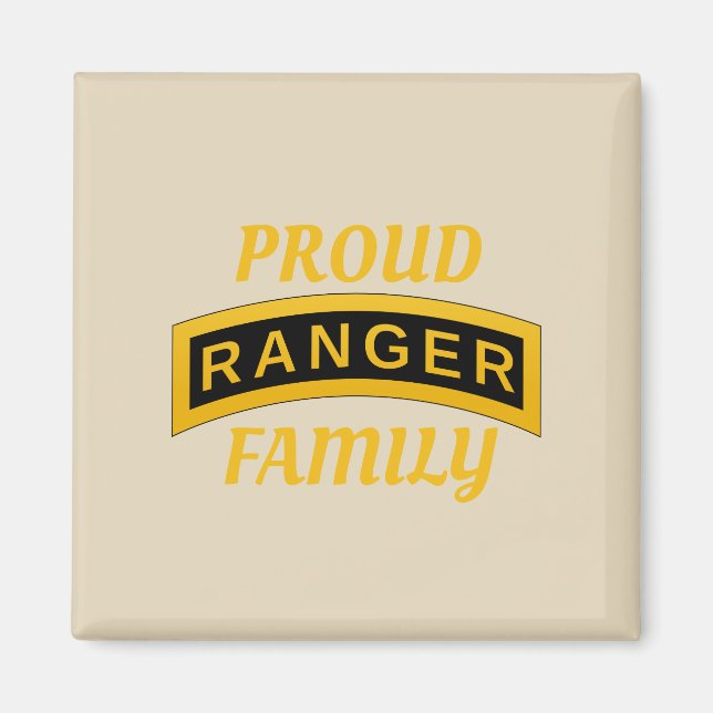 Tab der Army Ranger School - Proud Family - Magnet (Vorne)